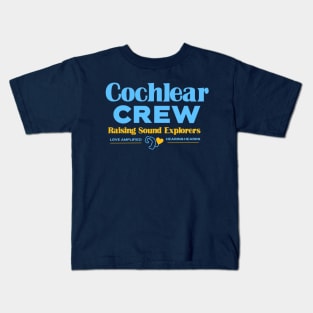 Cochlear Crew Raising Sound Explorers | Cochlear Implant Kids T-Shirt